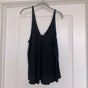 Free People “Intimately” Black Tank Top